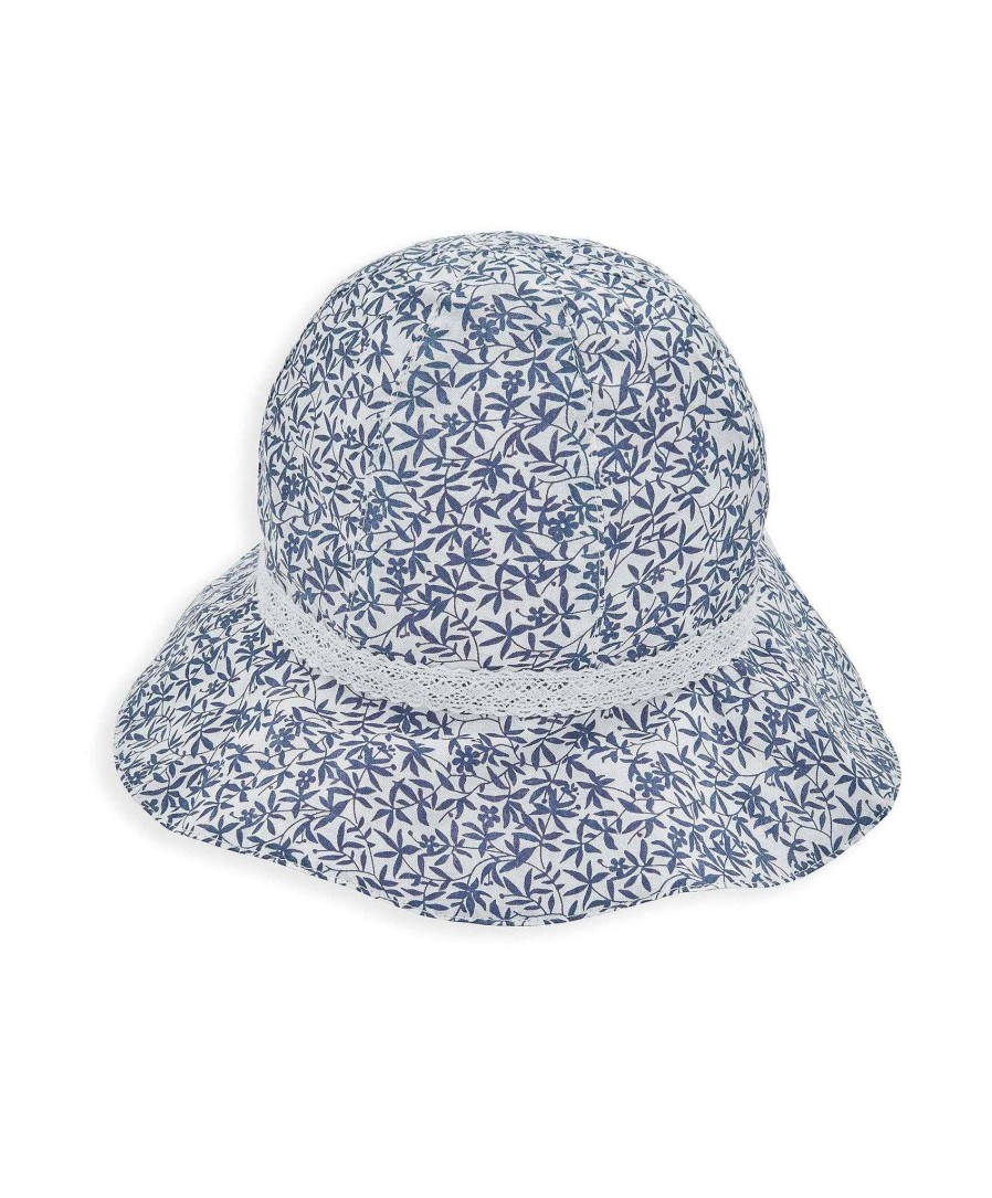 Clothing Mamas and Papas | Laura Ashley Reversible Floral Sunhat