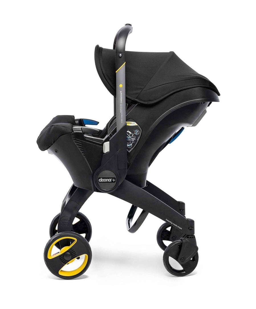 Pushchairs Doona Pushchairs & Prams | Doona™ Infant Car Seat & Stroller With Essentials Bag - Nitro Black