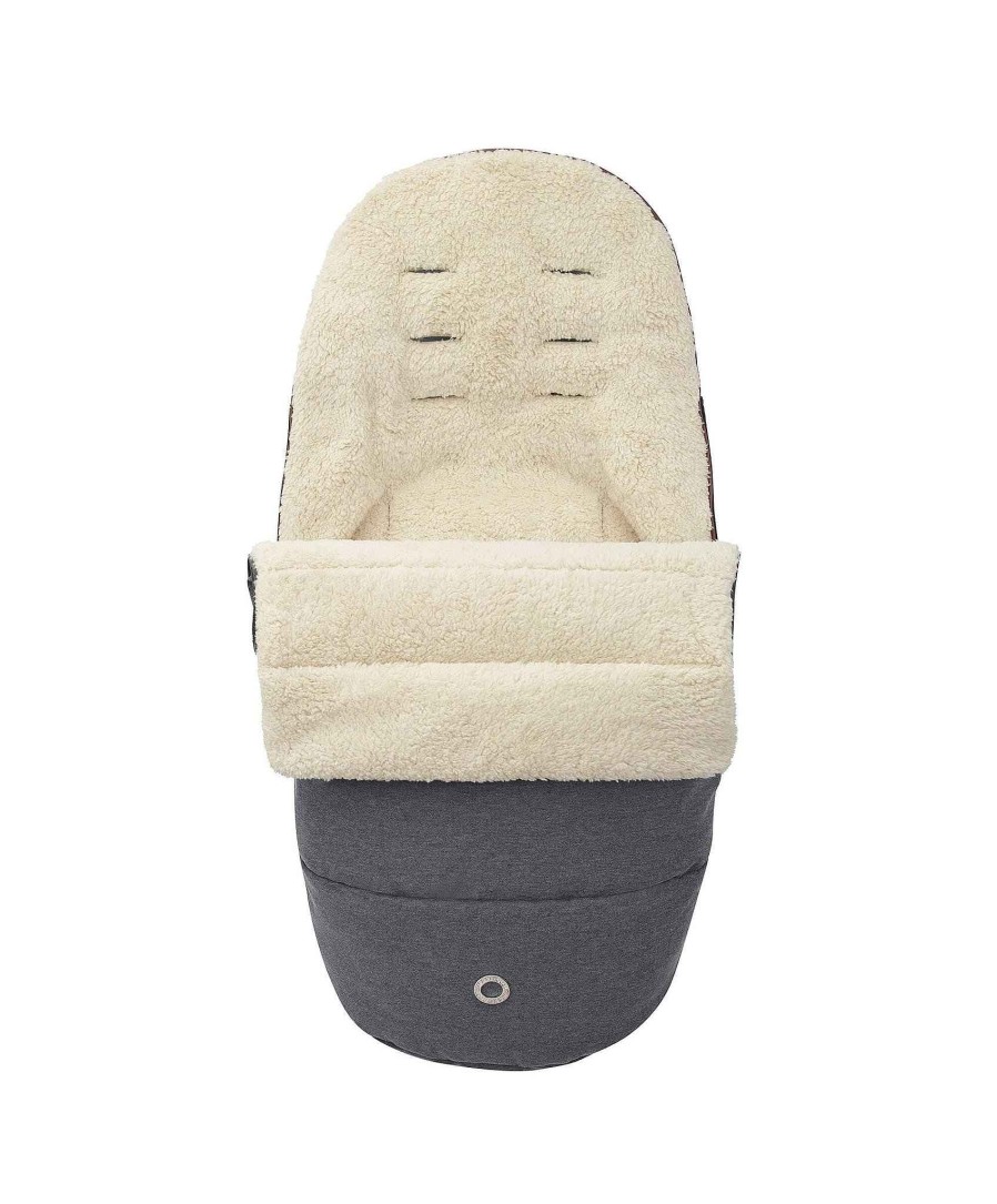 Pushchairs Maxi Cosi Footmuffs & Pushchair Liners | Maxi-Cosi 2-In-1 Fotmuff - Twillic Grey