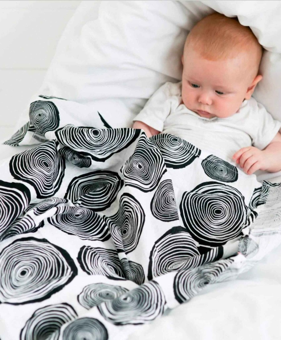 Feeding & Weaning Etta Loves Muslin Cloths & Squares | Etta Loves 3 Pack Muslins - Plant Print