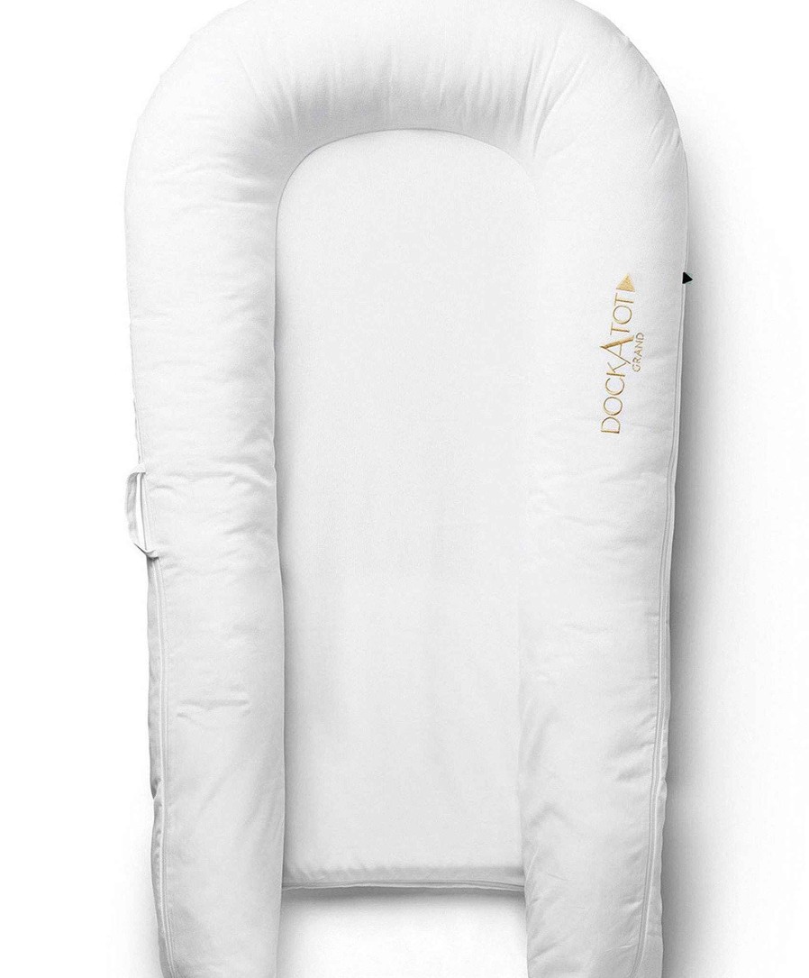 Nursery Dockatot Neutral Baby Bedding | Dockatot Grand Dock - Pristine White