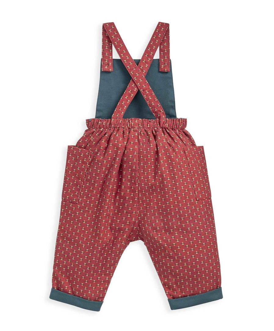 Clothing Mamas and Papas | Laura Ashley Geo Print Dungarees