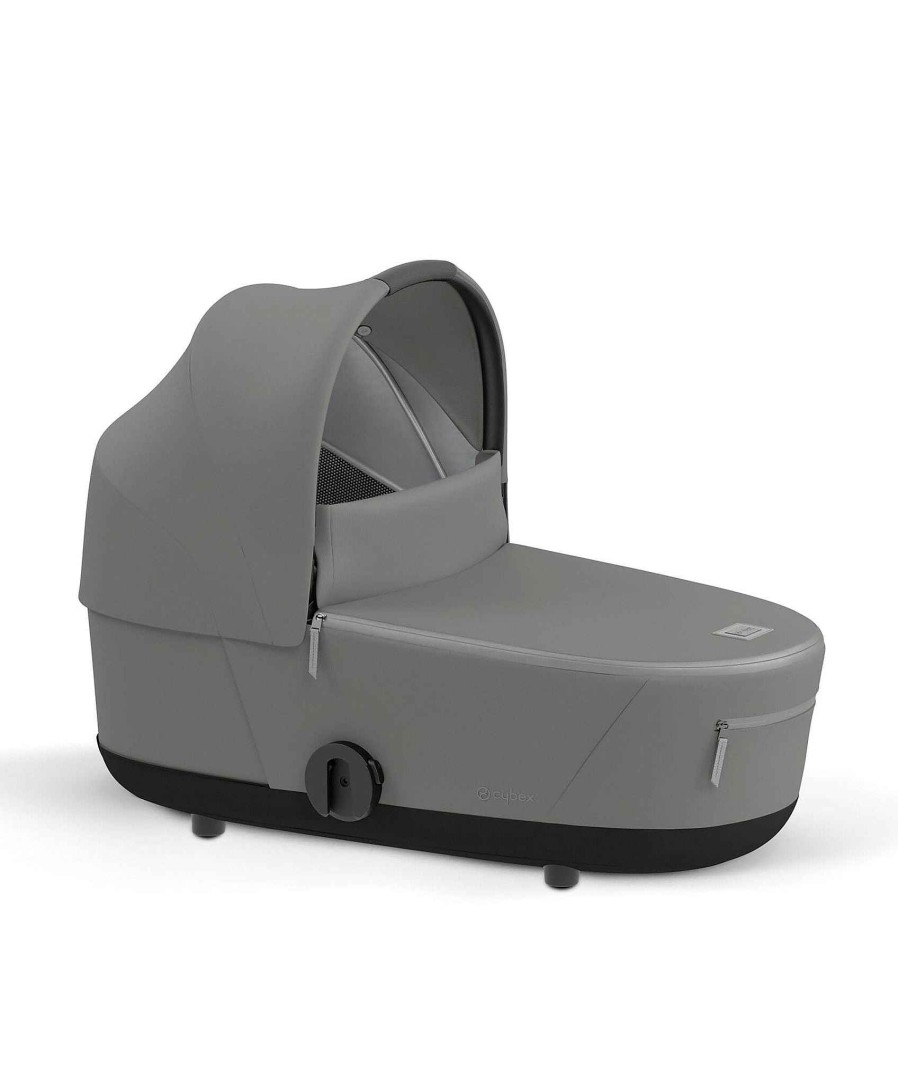 Pushchairs Cybex Carry Cots | Cybex Mios Lux Carrycot 2022 - Soho Grey