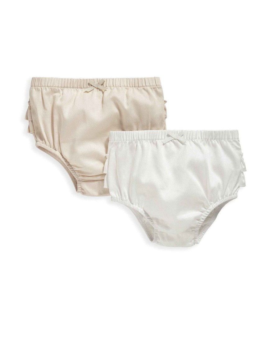 Christmas Mamas and Papas Christmas Partywear | Frill Knickers - 2 Pack