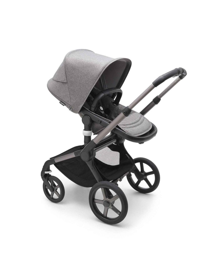 Toys & Gifts Bugaboo Baby Shower Gifts | Bugaboo Fox 5 Pushchair - Grey Melange