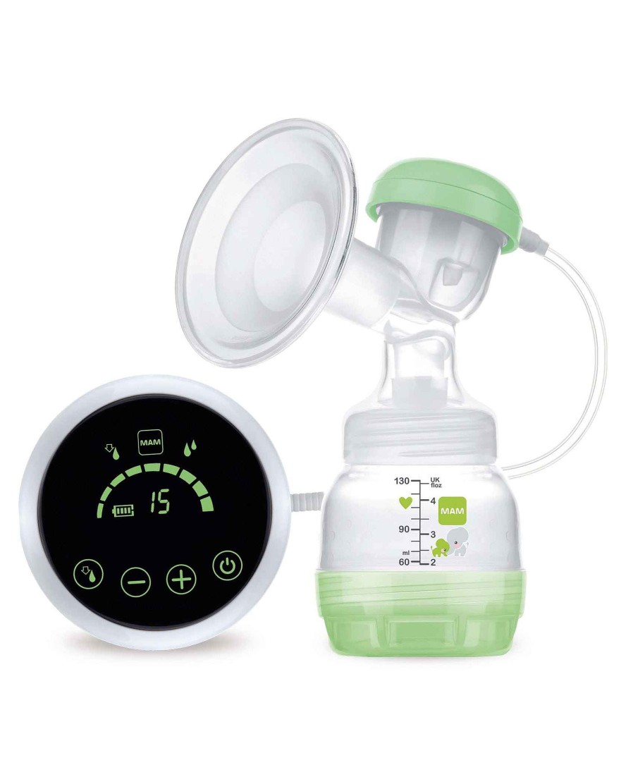 Feeding & Weaning Mam Breast Pumps & Accessories | Mam Baby 2-In-1 Electric Single Breast Pump With Rechargeable Battery