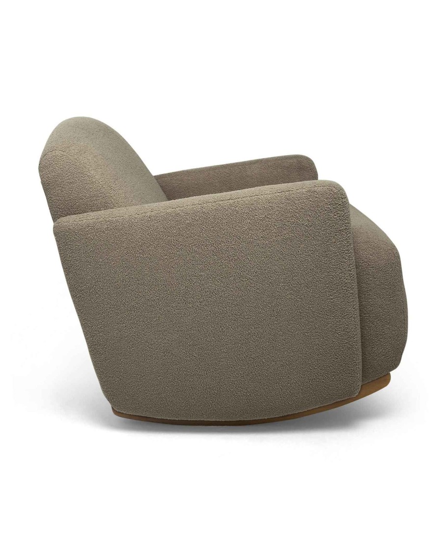 Furniture Mamas and Papas Nursing & Feeding Chairs | Royton Nursing Chair In Boucle - Mink