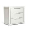 Nursery Mamas and Papas Baby Furniture Sets | Franklin 3 Piece Cotbed Range With Dresser And Double Wardrobe White Wash