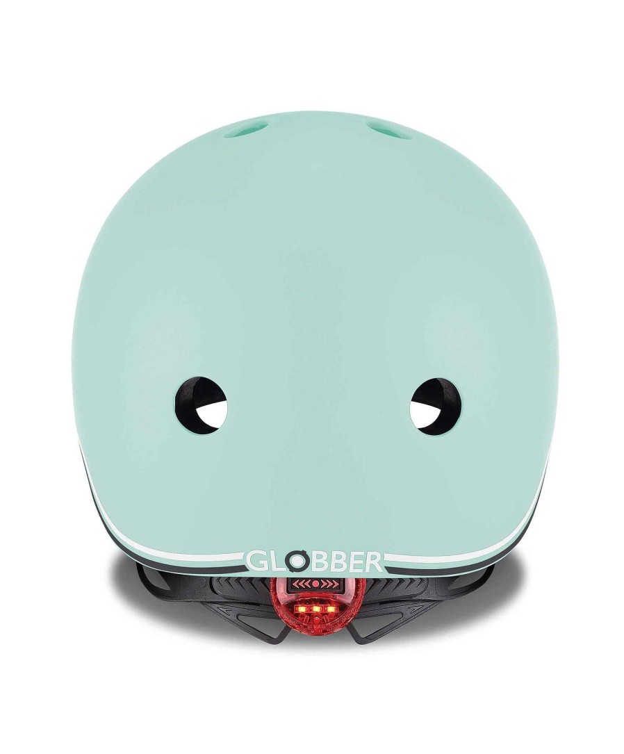 Toys & Gifts Globber Garden Toys | Globber Go-Up Lights Helmet - Mint Green