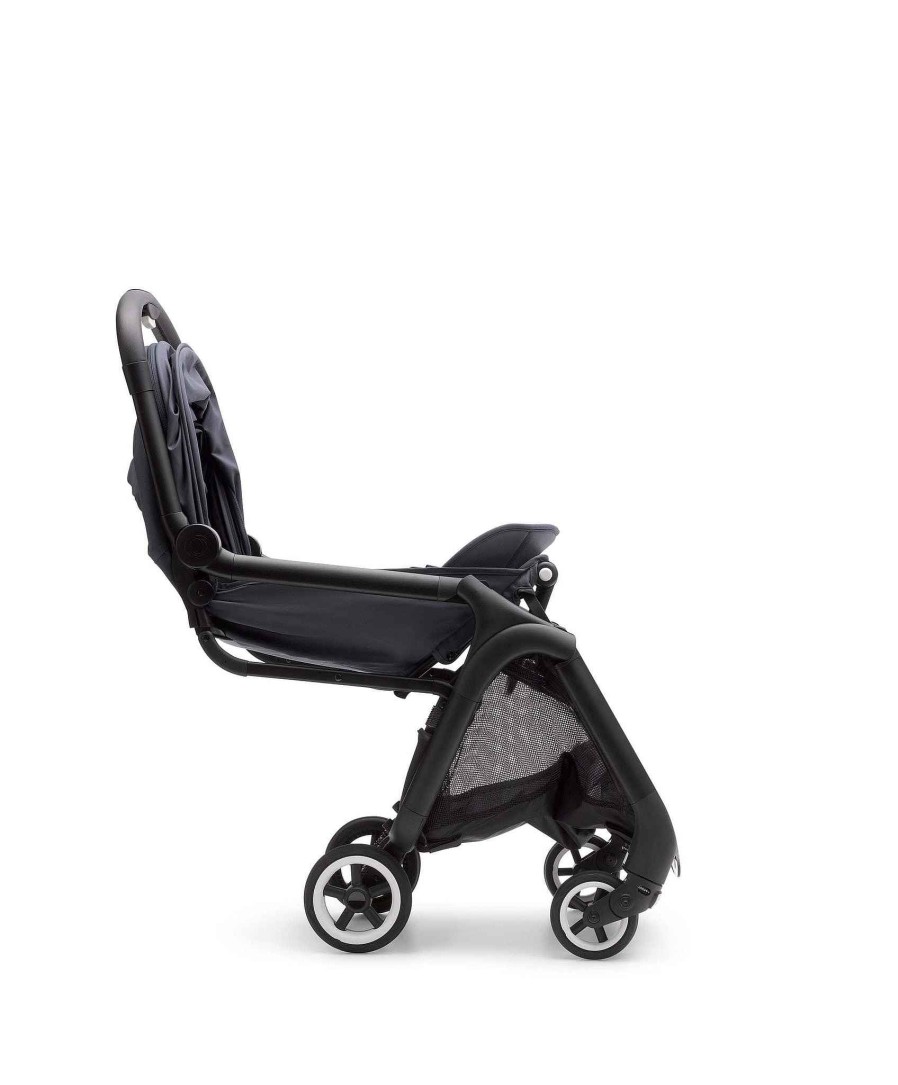 Pushchairs Bugaboo Travel Strollers | Bugaboo Butterfly Complete Pushchair Midnight Black