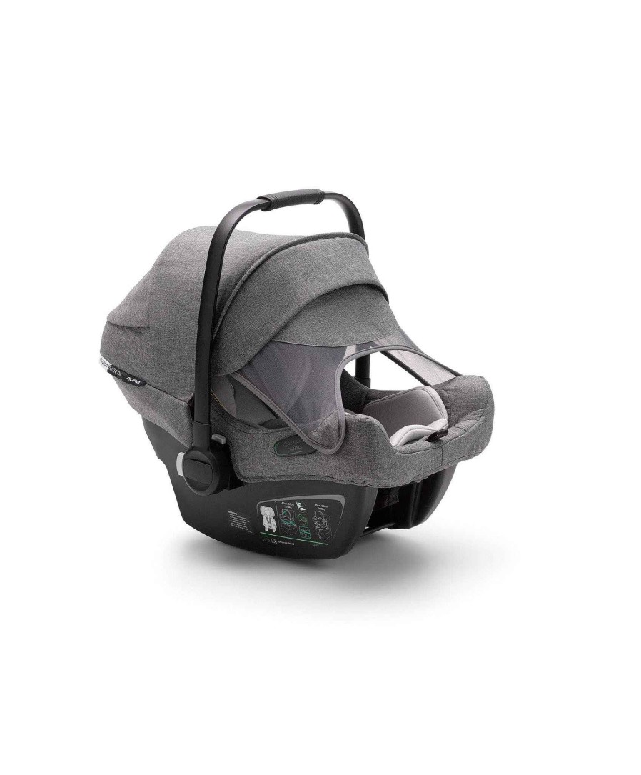 Toys & Gifts Bugaboo Baby Shower Gifts | Bugaboo Turtle Air By Nuna Car Seat - Grey