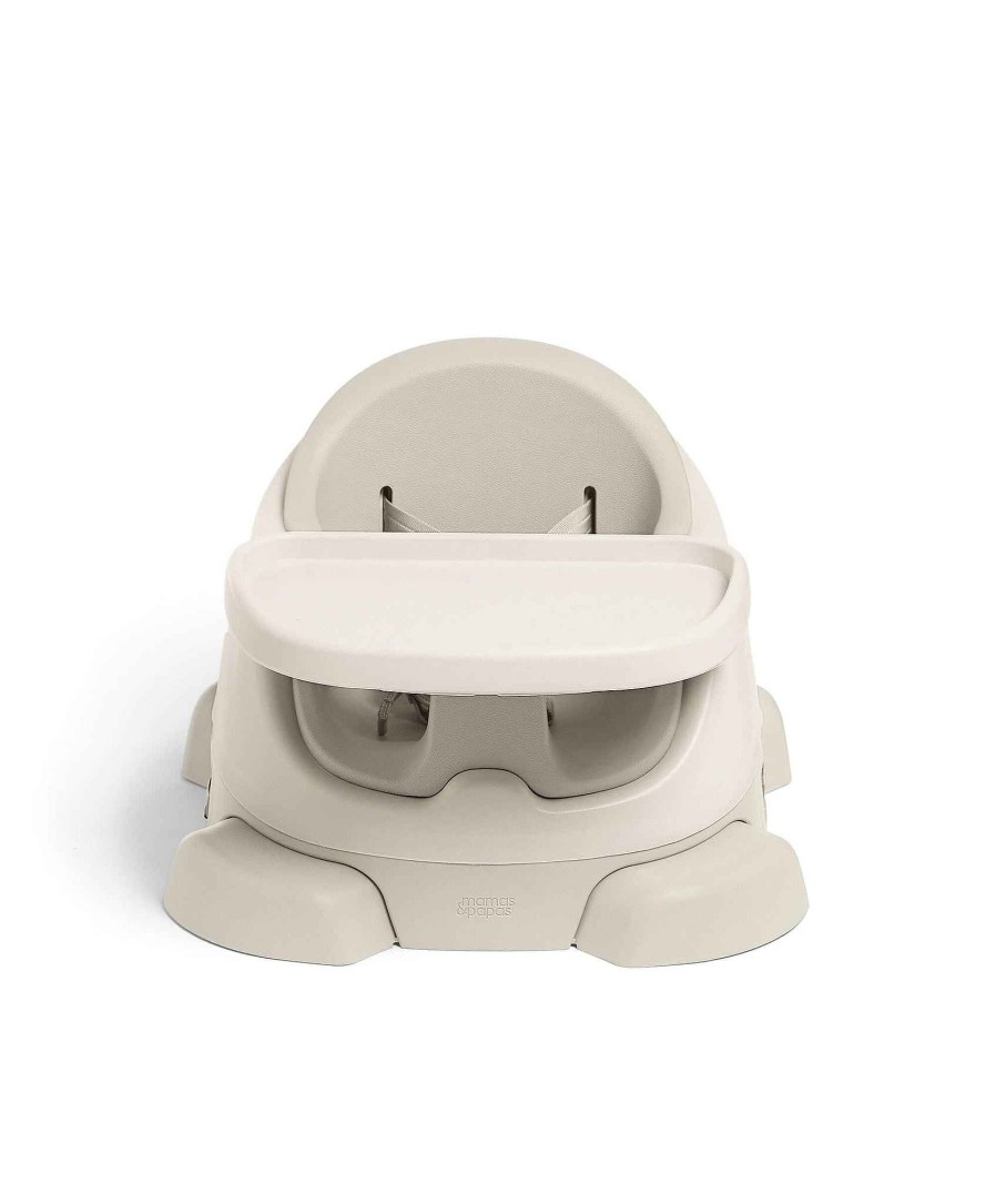 Feeding & Weaning Mamas and Papas Booster Seats | Bug 3-In-1 Floor & Booster Seat With Activity Tray Clay