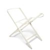 Furniture Mamas and Papas White Nursery Furniture | Classic Moses Basket Stand - Pure White