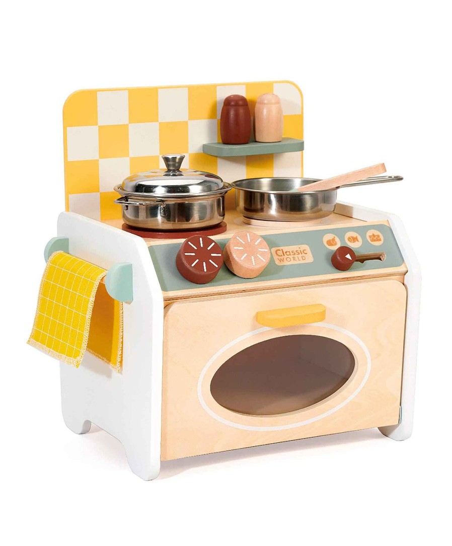 Christmas Classic World Christmas Gifting | Classic World Small Wooden Play Kitchen Toy