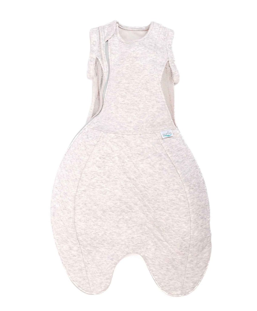 Clothing Purflo | Purflo Swaddle To Sleepbag 2.5 Tog (0-4M) - Grey