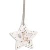 Toys & Gifts Mamas and Papas Mum-To-Be Gifts | Star Frame Christmas Bauble - White