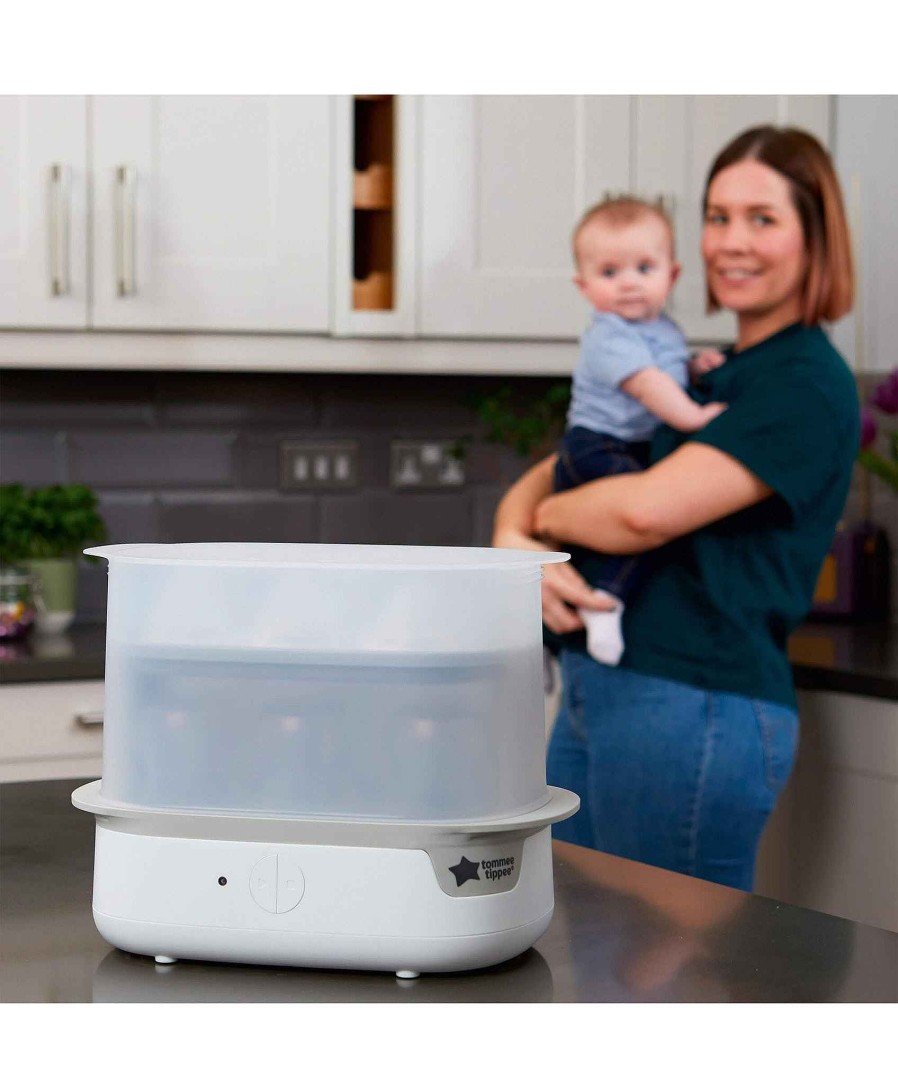 Feeding & Weaning Tommee Tippee Bottle Feeding | Tommee Tippee Advanced Steam Electric Steriliser - White