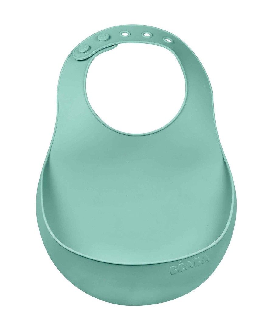 Feeding & Weaning Beaba Baby Weaning Essentials | Beaba Silicone Weaning Essentials Meal Set - Sage Green