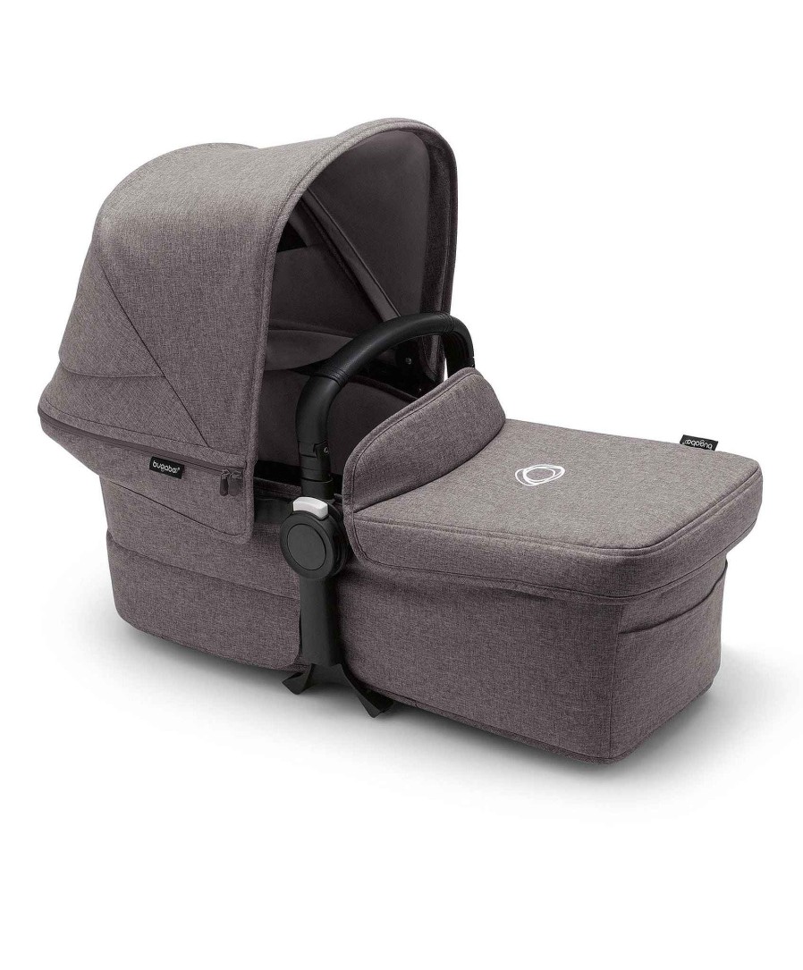 Pushchairs Bugaboo Pushchair Accessories | Bugaboo Donkey 5 Carrycot Fabric Complete Grey Melange