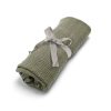 Nursery Mamas and Papas Baby Boy Bedding | Born To Be Wild - Khaki Rib Blanket