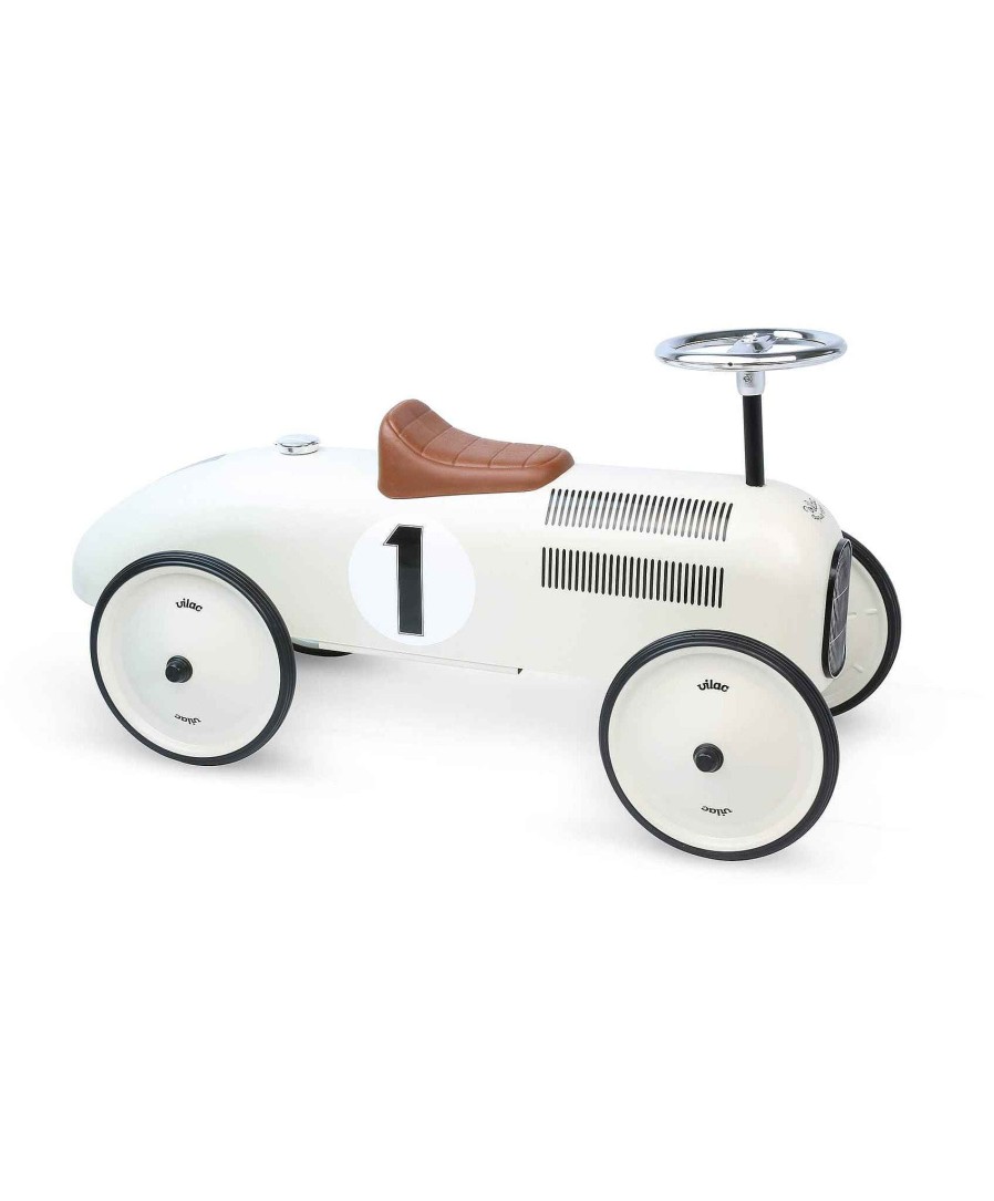 Toys & Gifts Vilac Laura Ashley | Vilac Ride On Metal Car Toy - Off White