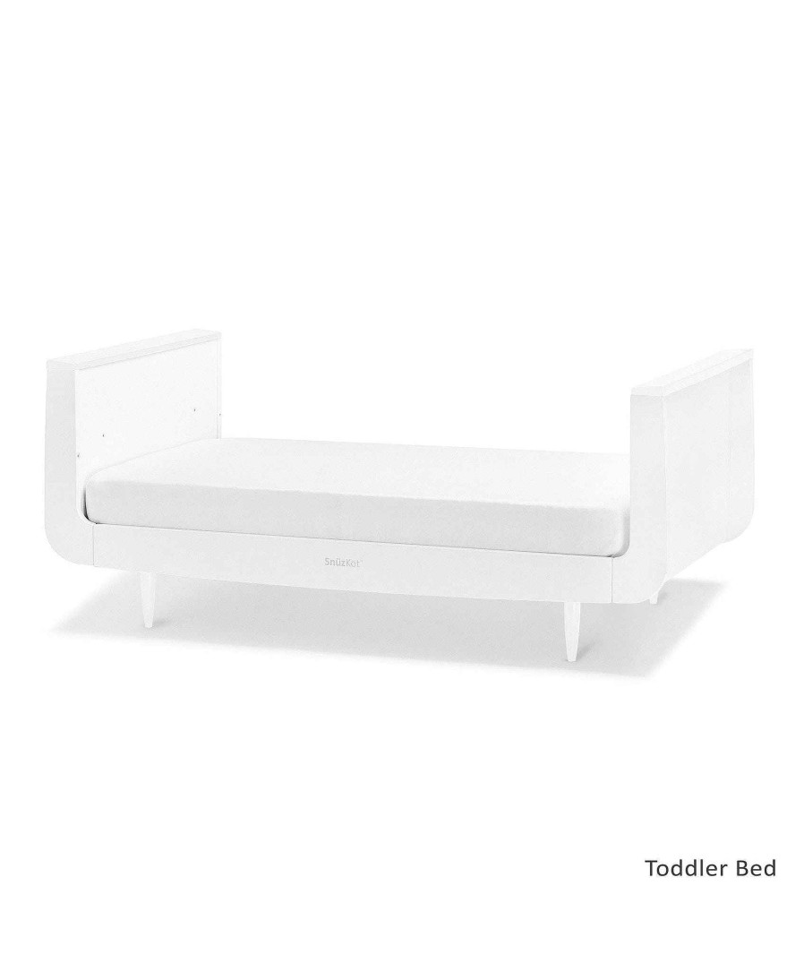 Furniture Snuz Cots & Cotbeds | Snuzkot Skandi Cotbed - White