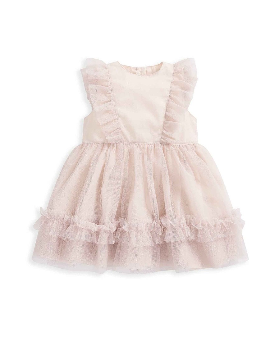 Christmas Mamas and Papas Christmas Jumpers | Tulle Frill Dress - Pink