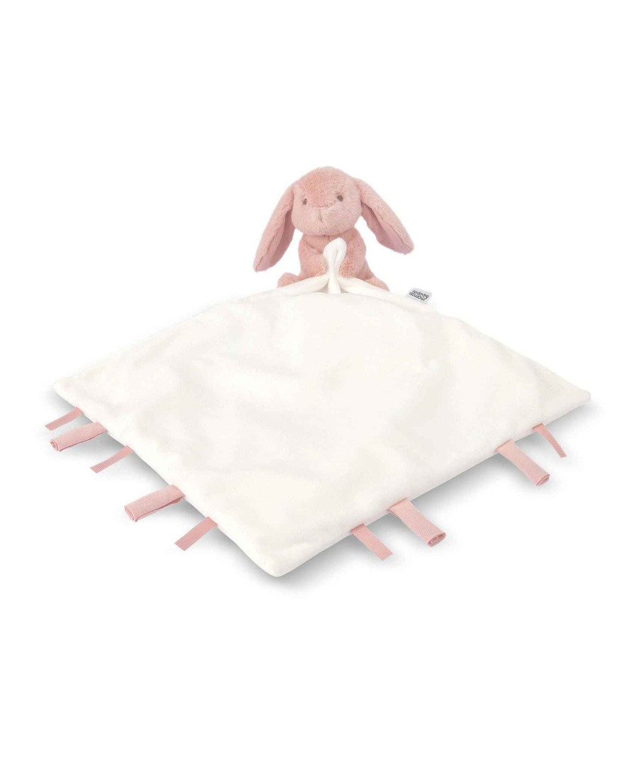 Toys & Gifts Mamas and Papas Teething Toys & Baby Comforters | Pink Bunny Comforter