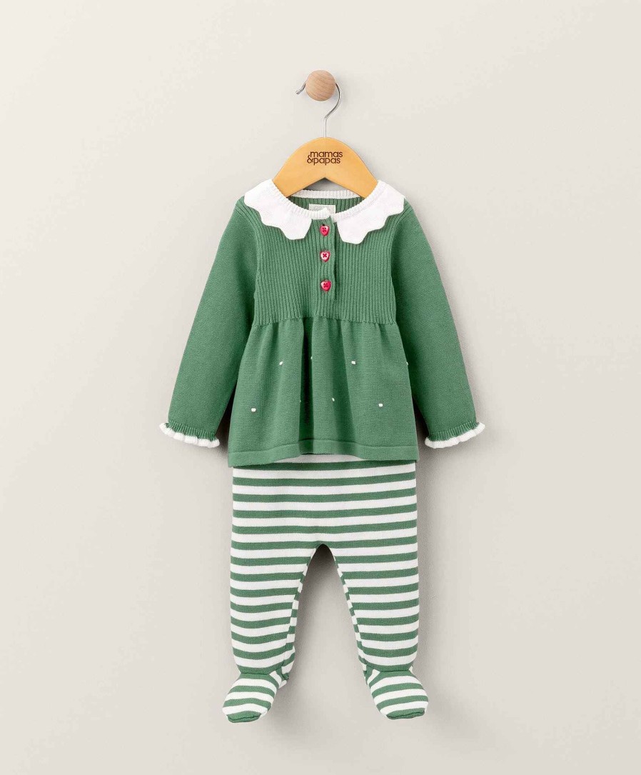 Clothing Mamas and Papas | Christmas Elf Knit Top & Leggings