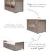 Nursery Mamas and Papas Baby Furniture Sets | Franklin 2 Piece Cotbed Set With Dresser Changer Grey Wash