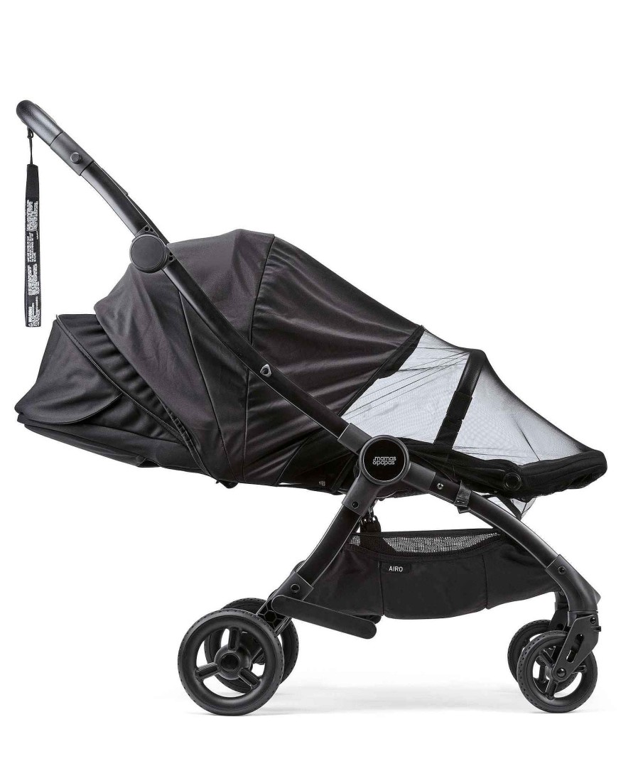 Pushchairs Mamas and Papas Mamas & Papas Airo | Universal Parasol & Airo Sunshield And Insect Net - Black