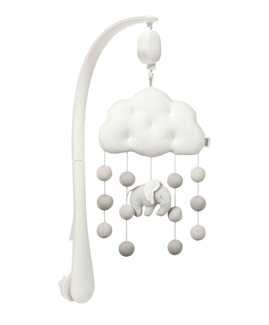 Toys & Gifts Mamas and Papas Christening Gifts | Welcome To The World Musical Mobile - Grey