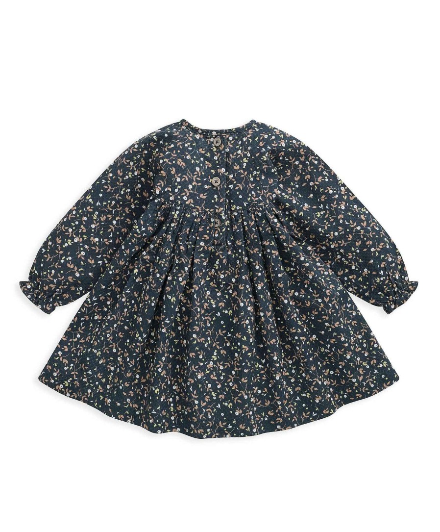 Clothing Mamas and Papas | Berry Floral Print Dress & Headband (2 Piece)