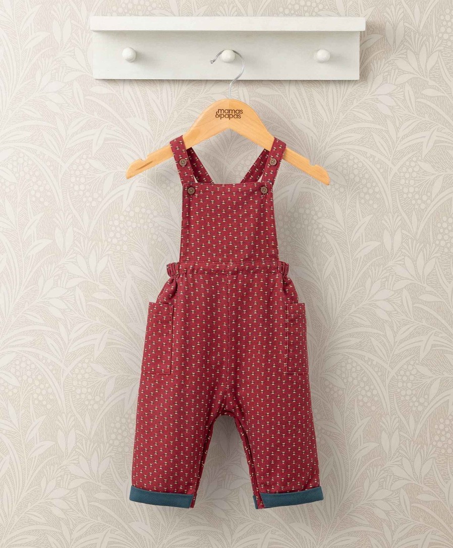 Clothing Mamas and Papas | Laura Ashley Geo Print Dungarees