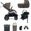 Pushchairs Mamas and Papas Mamas & Papas Ocarro | Ocarro Complete Pushchair Bundle With Cybex Aton B2 Car Seat (8 Pieces) Phantom