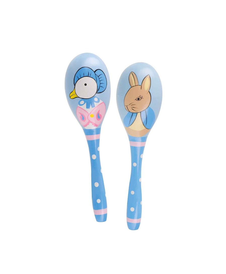 Toys & Gifts Orange Tree Toys Mum-To-Be Gifts | Orange Tree Toys Peter Rabbit™ Wooden Maraca Set