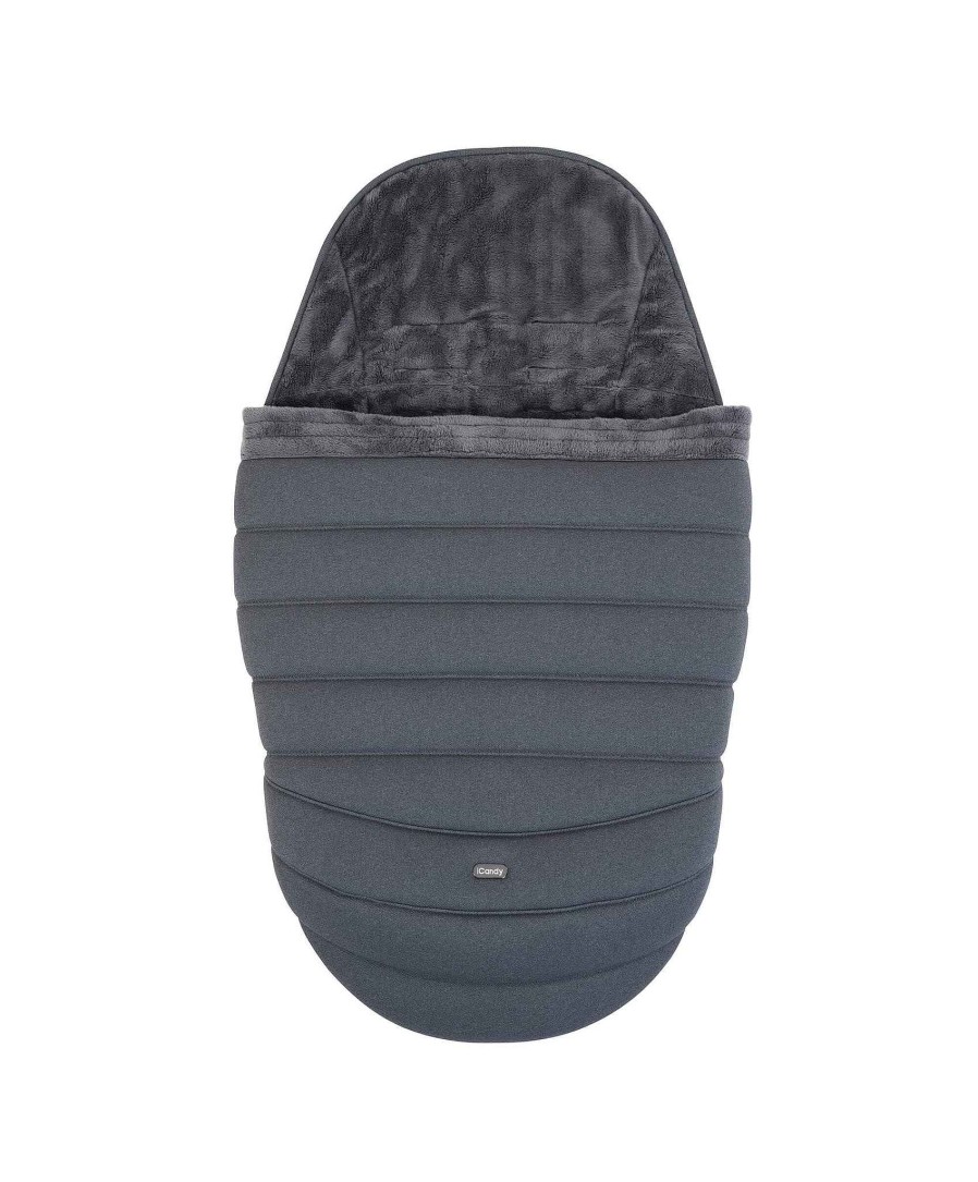 Pushchairs iCandy Footmuffs & Pushchair Liners | Icandy Footmuff - Dark Grey