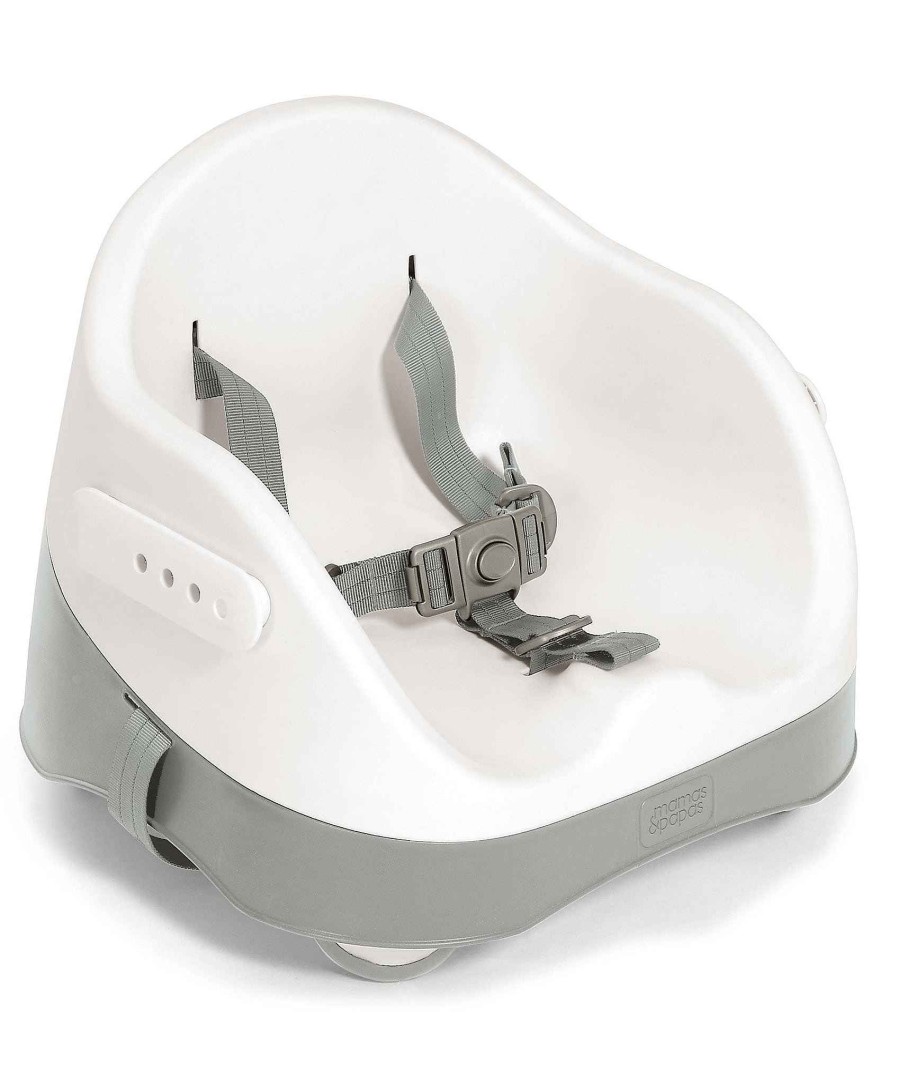 Feeding & Weaning Mamas and Papas Baby Weaning Essentials | Bud 2-In-1 Booster Seat Pebble Grey