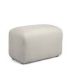 Furniture Mamas and Papas Grey Nursery Furniture | Royton Footstool Woven - Silver