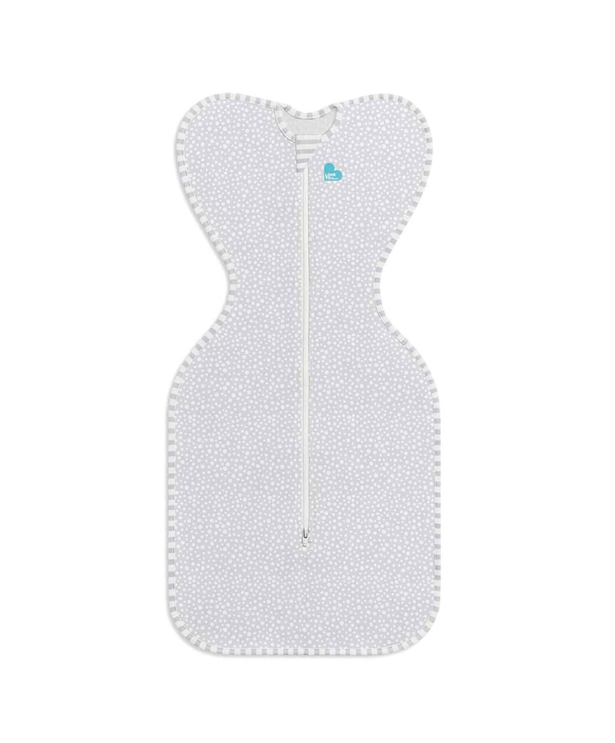 Clothing Love to Dream | Love To Dream Swaddle Up™ Bamboo Original Wave Dot (Grey) - Small