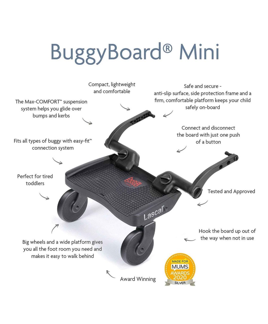 Pushchairs Lascal Buggy Boards | Lascal - Buggyboard Mini