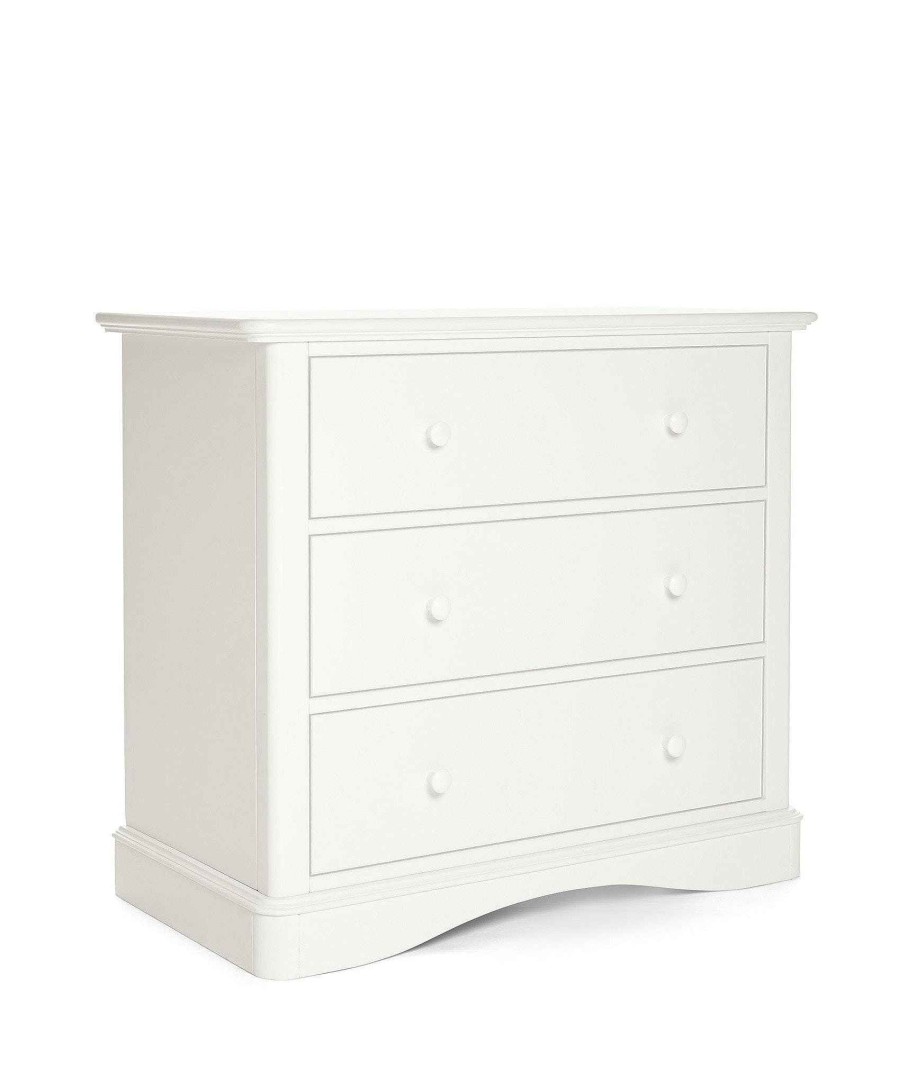 Nursery Mamas and Papas Baby Furniture Sets | Flyn 2 Piece Cotbed And Dresser Changer Set - White