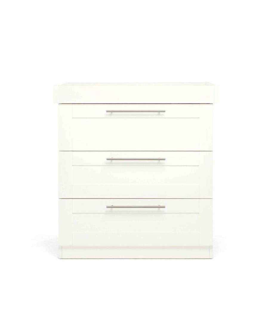 Nursery Mamas and Papas Baby Dressers & Changers | Hampden Nursery Dresser Changer - White