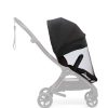 Pushchairs Mamas and Papas Pram Sunshades | Airo Pushchair Sunshield & Insect Net - Black