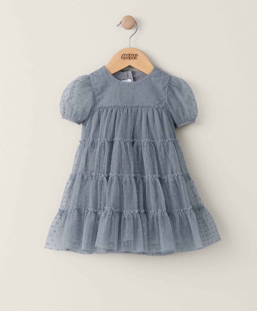 Clothing Mamas and Papas | Flock Spot Mesh Dress