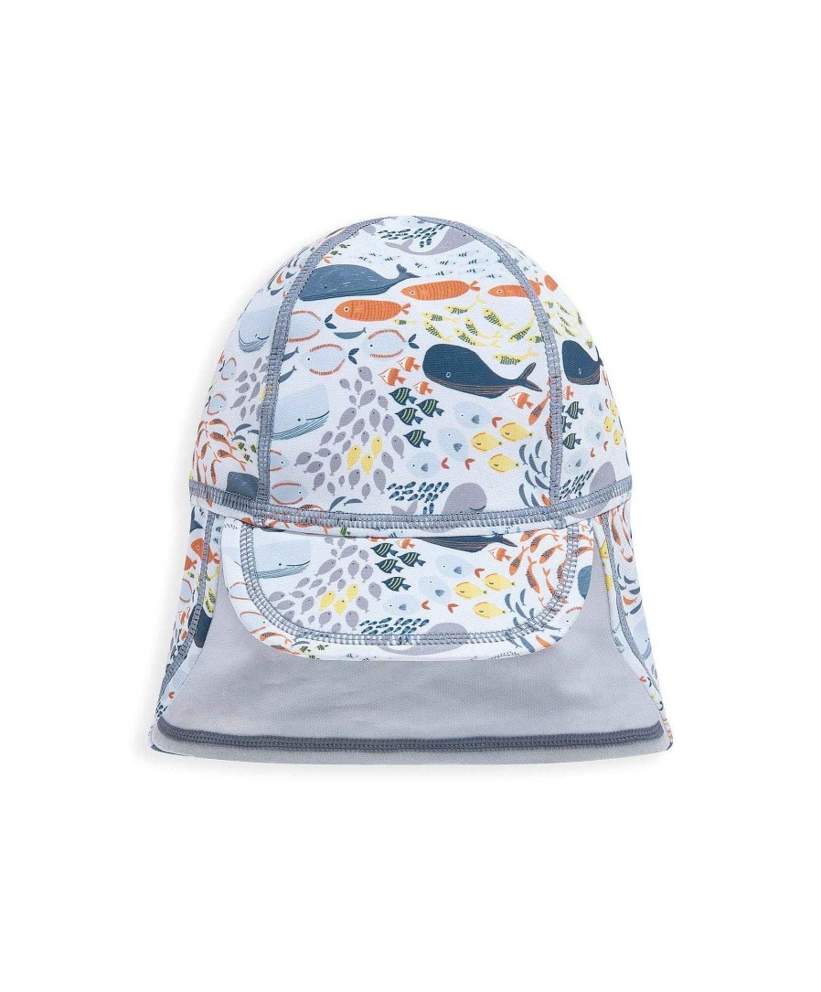 Clothing Mamas and Papas | Whale All-Over-Print Swim Hat