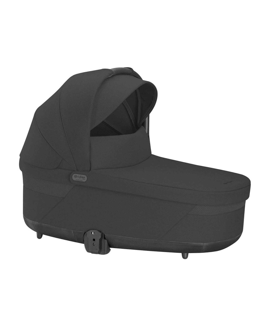 Pushchairs Cybex Carry Cots | Cybex Cot S Lux Carrycot - Moon Black