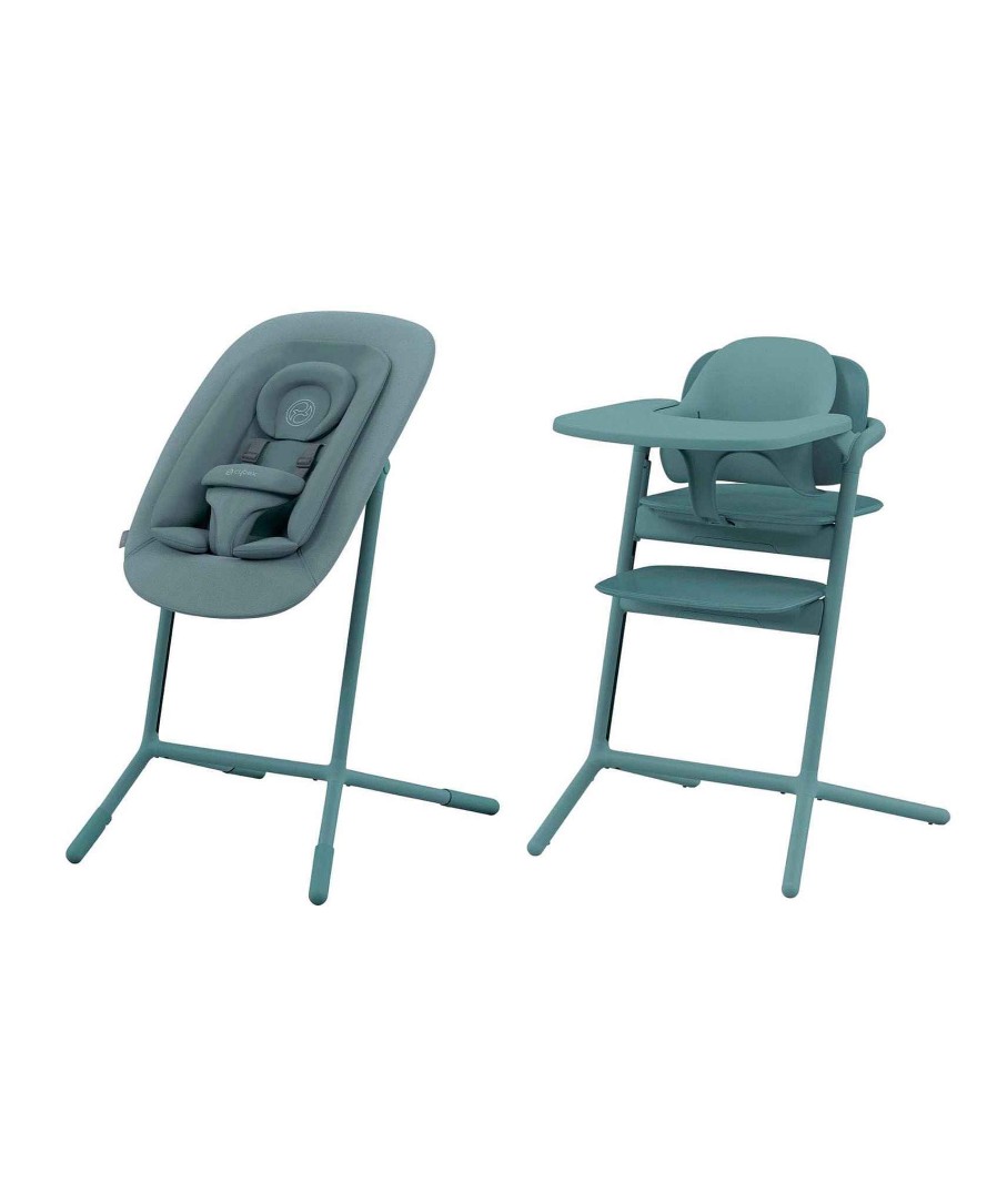 Feeding & Weaning Cybex Baby Highchairs | Cybex Lemo 4-In-1 Highchair Set - Stone Blue