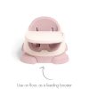 Baby Safety Mamas and Papas Baby Seating | Bug 3-In-1 Floor & Booster Seat With Activity Tray & Beaba Silicone Meal Weaning Set Bundle Blossom / Pink