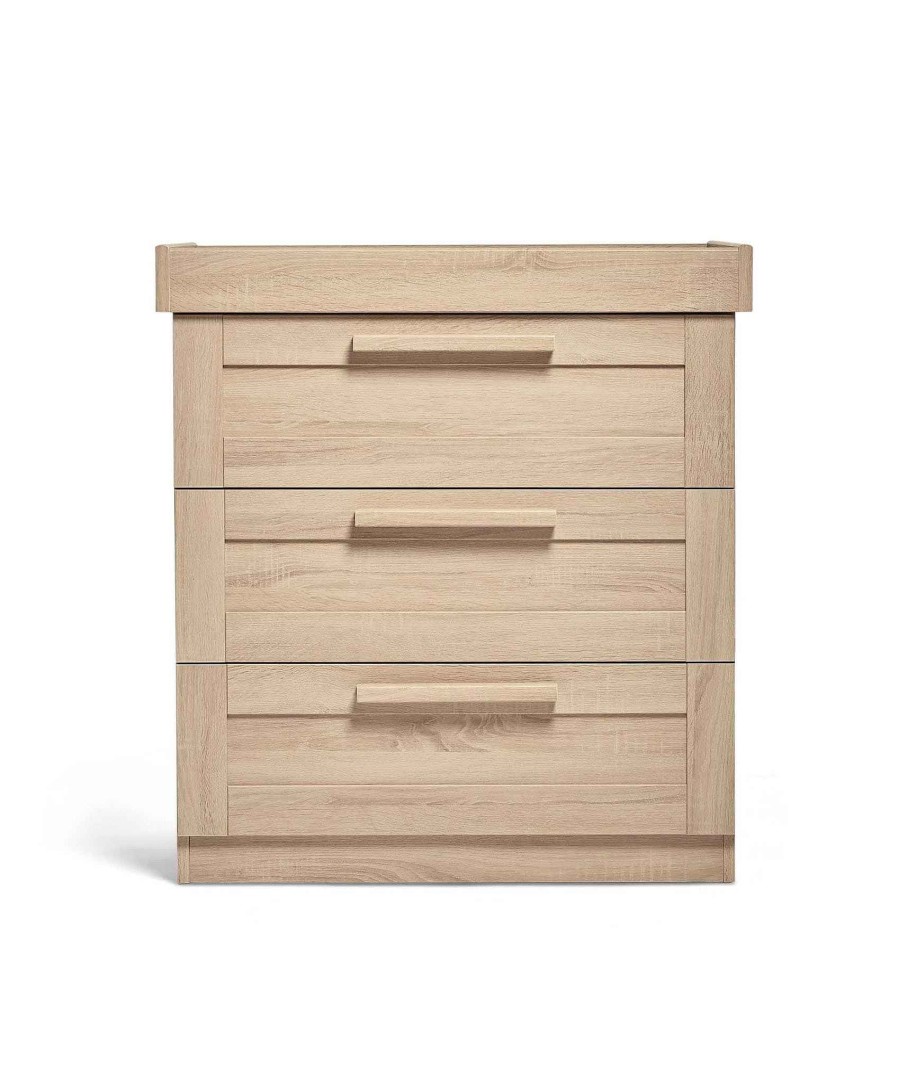 Nursery Mamas and Papas Baby Dressers & Changers | Atlas Dresser Changer - Light Oak